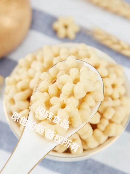 New Product 6+Month Health Snack Baby Flower Shape different flavors Puffs for baby