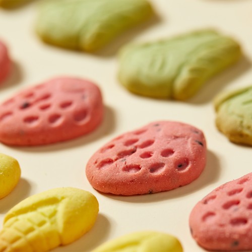 OEM Melt-in-the-Mouth Vegetable Shaped Biscuit Individually Packed Grain Snack Halal Certified Baby Food