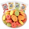 Health snack of Fruit and Vegetable Flavor Cookies for Baby