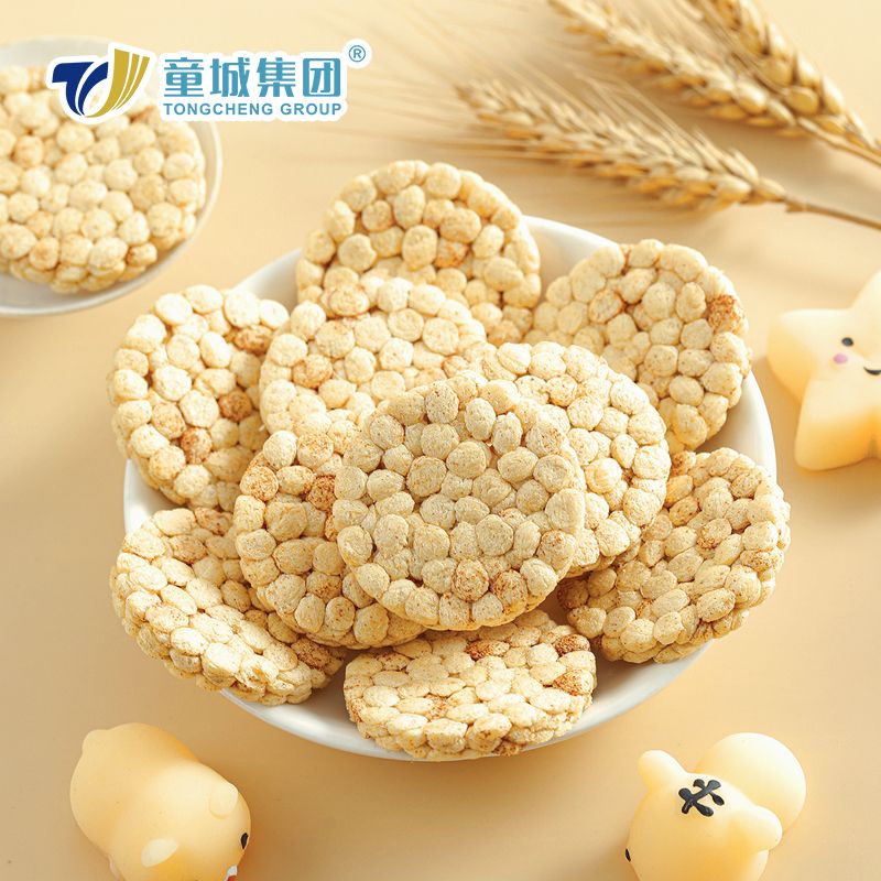 Rice Puff OEM Serviice Baby Snack Hot selling Infant Grain Cookies different flavors