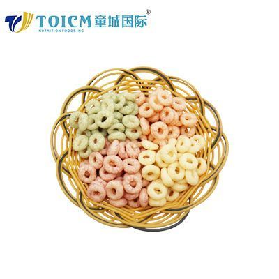 Round shape baby Rice puff with direct factory price