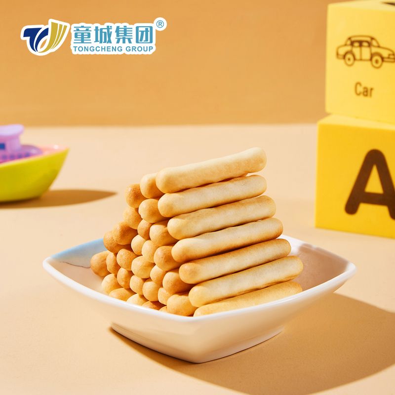 2023 New Products Finger Baby Biscuit Snack With Fresh Milk