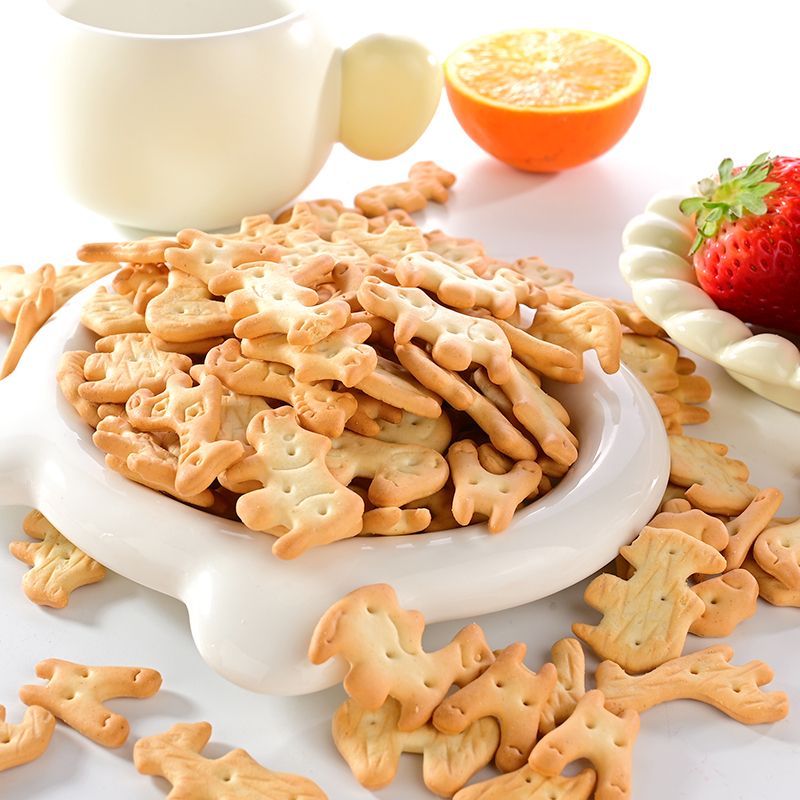 OEM flavor Jigsaw Puzzle Biscuit From Baby snacks Manufacturer