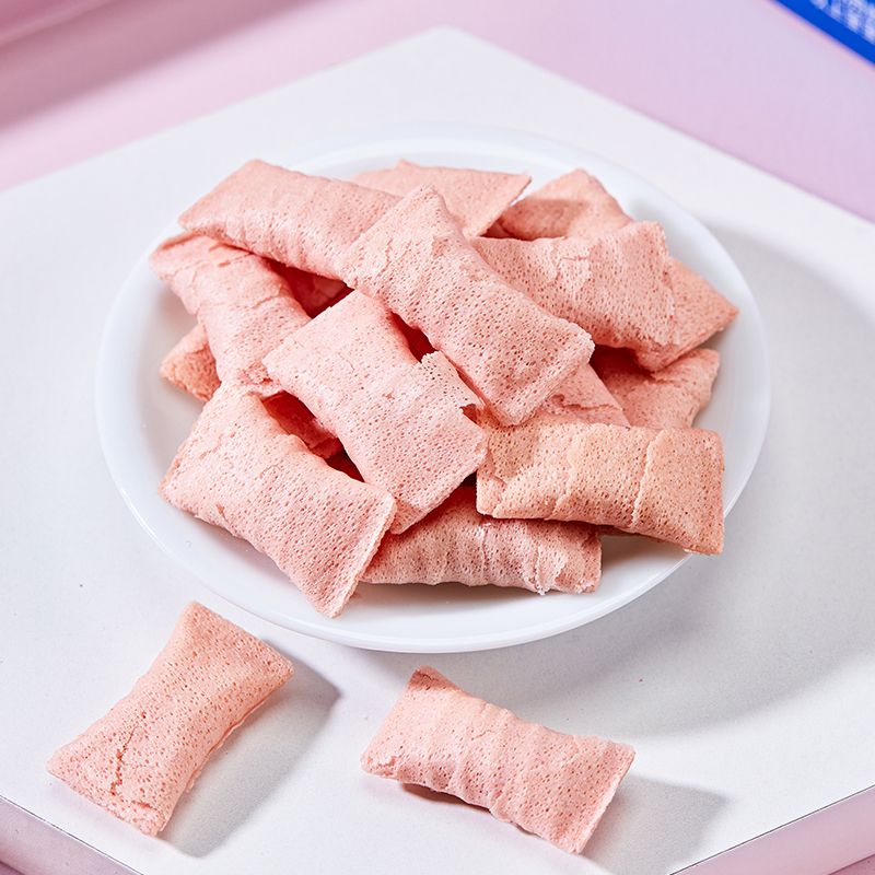 OEM flavor Melts in the mouth of Mini Egg Roll Snack for Baby