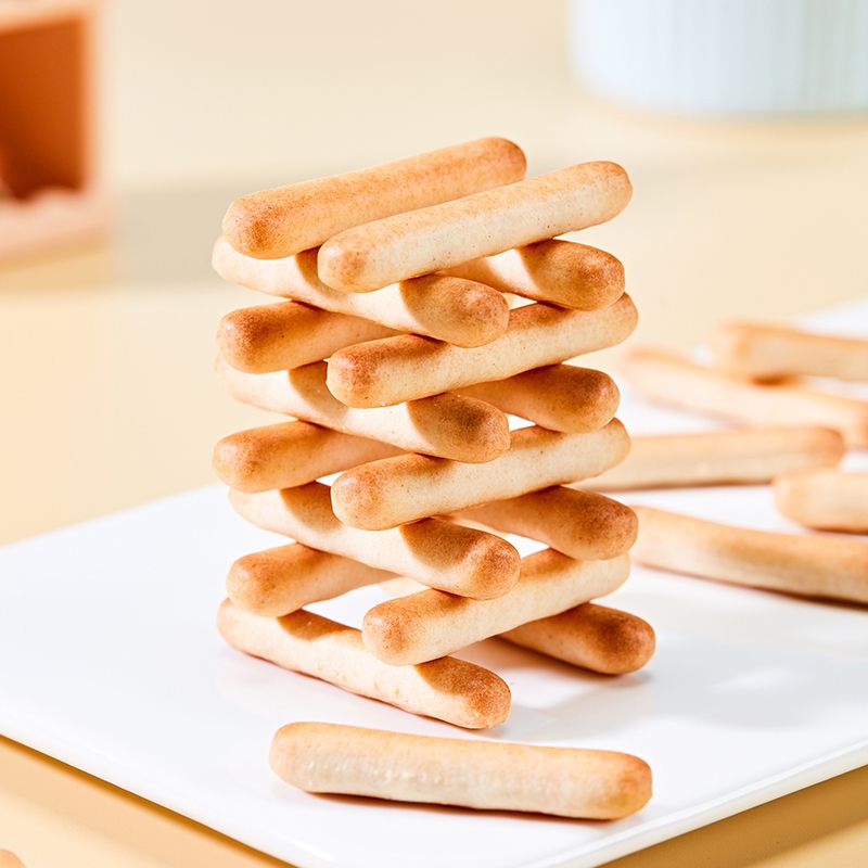 Halal Certified Fresh Milk High calcium Finger Biscuit Cookies for Baby